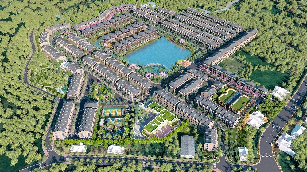 Các tuyến đường nội khu được đầu tư đồng bộ với hệ thống hạ tầng kỹ thuật hoàn chỉnh
